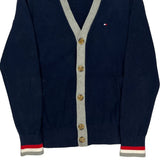 Tommy Hilfiger Cardigan - Small Navy Cotton
