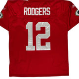 Green Bay Packers Nfl Football Football Jersey - XL Red Polyester