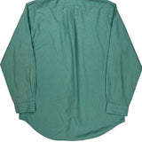 Ralph Lauren Checked Shirt - Large Green Cotton