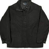 Polo By Ralph Lauren Coat - Large Black Cotton