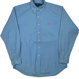 Blake Ralph Lauren Shirt - Large Blue Cotton