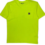 Carhartt T-Shirt - Medium Yellow Cotton