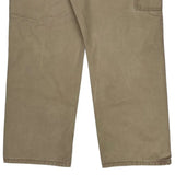 Wrangler Carpenter Trousers - 35W 30L Beige Cotton