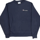 Reverse Weave Champion Sweatshirt - Medium Navy Cotton