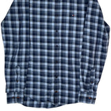 Tommy Hilfiger Checked Shirt - Medium Blue Cotton