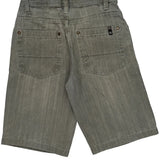 Southpole Denim Shorts - 26W 12L Gray Cotton