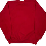 Gildan Blank Sweatshirt - Large Red Cotton