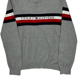 Tommy Hilfiger Sweater - Large Gray Cotton