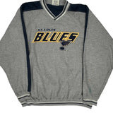 St. Louis Blues Lee Sport Nhl Sweatshirt - 2XL Navy Polyester Blend