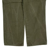 Dickies Carpenter Trousers - 38W 32L Green Cotton