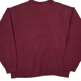 Heavyweight Starter Sweatshirt - Medium Burgundy Cotton