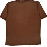 Carhartt T-Shirt - Large Brown Cotton