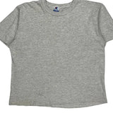 Single Stitch 90S Blank Champion T-Shirt - XL Gray Cotton