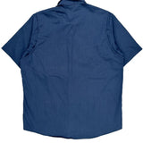 Reliable Equipment Carhartt Short Sleeve Shirt - Large Blue Cotton