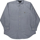 Yarmouth Ralph Lauren Shirt - XL Blue Cotton