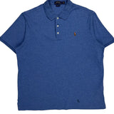 Polo By Ralph Lauren Polo Shirt - Large Blue Cotton