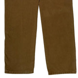Topo Designs Carpenter Trousers - 28W 30L Brown Cotton