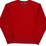 Tommy Hilfiger Sweatshirt - Large Red Cotton