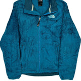 The North Face Fleece Jacket - Large Blue Polyester