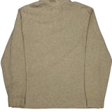 Polo By Ralph Lauren Long Sleeve T-Shirt - Large Beige Cotton