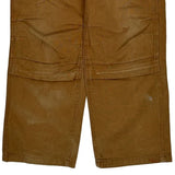 Unbranded Carpenter Trousers - 29W 32L Brown Cotton