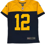 Age 8 Green Bay Packers Nike Nfl Football Jersey - Small Navy Polyester