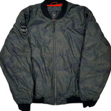 Vintage Hawke & Co Camo Bomber Jacket - XL Camo Polyester