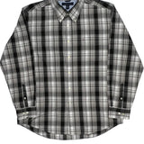 Tommy Hilfiger Checked Shirt - XL Black Cotton