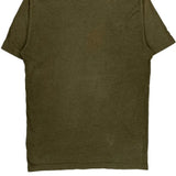 Carhartt T-Shirt - Small Green Cotton