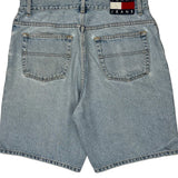 Tommy Jeans Denim Shorts - 35W 10L Light Wash Denim