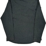 Nike Long Sleeve T-Shirt - Medium Gray Cotton Blend