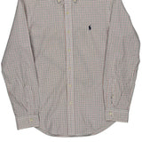 Ralph Lauren Checked Shirt - Medium Blue Cotton