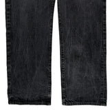 501 Levis Jeans - 36W 30L Black Cotton