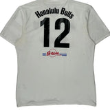 Honolulu Bulls Adidas Football Shirt - Large White Polyester