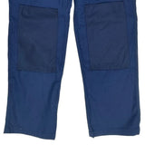 Hard Yakka Cargo Pants - 35W 31L Blue Cotton
