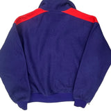 Made In USA Columbia Fleece Jacket - Large Purple Polyester