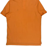 Polo By Ralph Lauren Polo Shirt - Large Orange Cotton