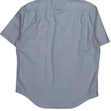 Lacoste Short Sleeve Shirt - Medium Blue Cotton