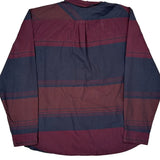 Levis Striped Shirt - 2XL Blue Cotton