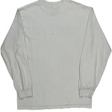 Nike Graphic Long Sleeve T-Shirt - Medium White Cotton