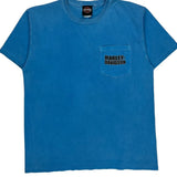 Dothan, Al Harley Davidson Graphic T-Shirt - Medium Blue Cotton
