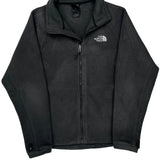 The North Face Fleece Jacket - Small Gray Polyester