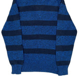 Age 10-11 Tommy Hilfiger 1/4 Zip - Medium Blue Cotton Blend