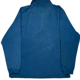 Lacoste 1/4 Zip - Large Blue Cotton