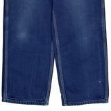 Carhartt Carpenter Pants - 31W 30L Blue Cotton