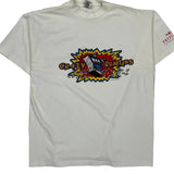 Crazy Quarters B.Wear Graphic T-Shirt - XL White Cotton