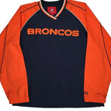 Broncos Nfl Nfl Windbreaker - Large Navy Polyester