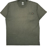 Dickies T-Shirt - 2XL Green Cotton Blend