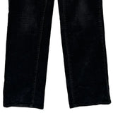 Calvin Klein Jeans Cord Trousers - 30″ Waist Black Corduroy