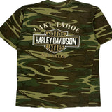 Collectors Edition Harley Davidson Camo T-Shirt - Large Camo Cotton